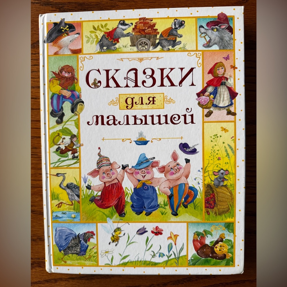 Colorful Children's Storybook in Russian